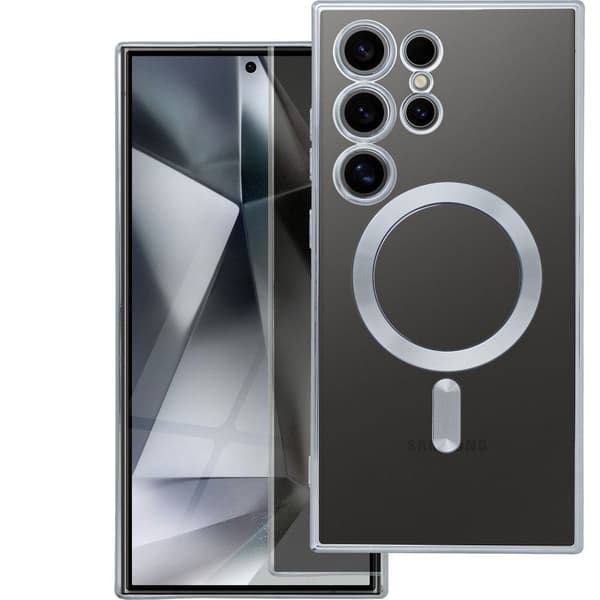 Telefontaske til Galaxy S25 Plus Magsafe Electro Mag - Rød Röd