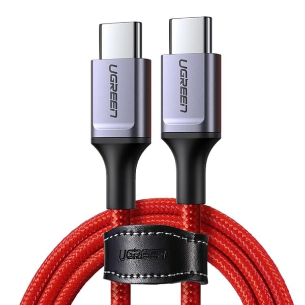 Ugreen USB-C/USB-C 2.0 US294 3A Kabel 1m - Rød