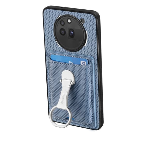 D.G Ming For Mobilskal till Nothing Phone (3a) Pro Äkta läder - Blå