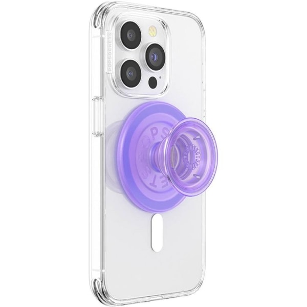 POP SOCKETS PopGrip til Magsafe - Lavendel Transparent