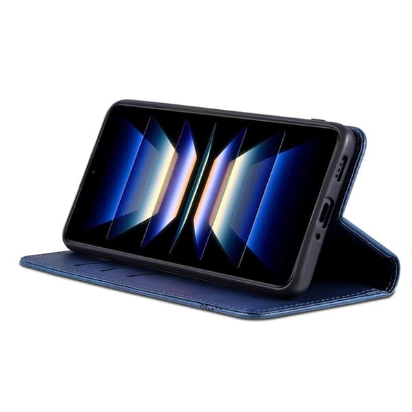 AZNS Samsung Galaxy A36 5G Plånboksfodral Konstläder - Blå