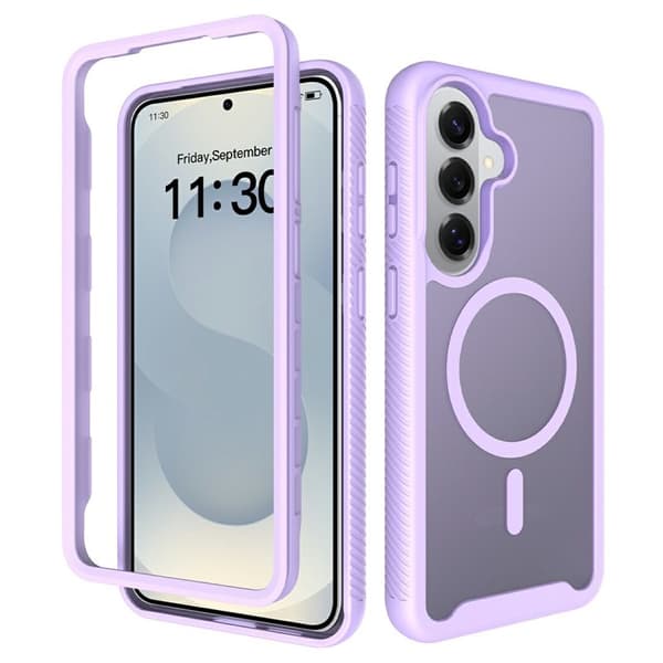 Mobilskal för Samsung Galaxy S26 Plus Magnetiskt 2 i 1 PC + TPU - Lila