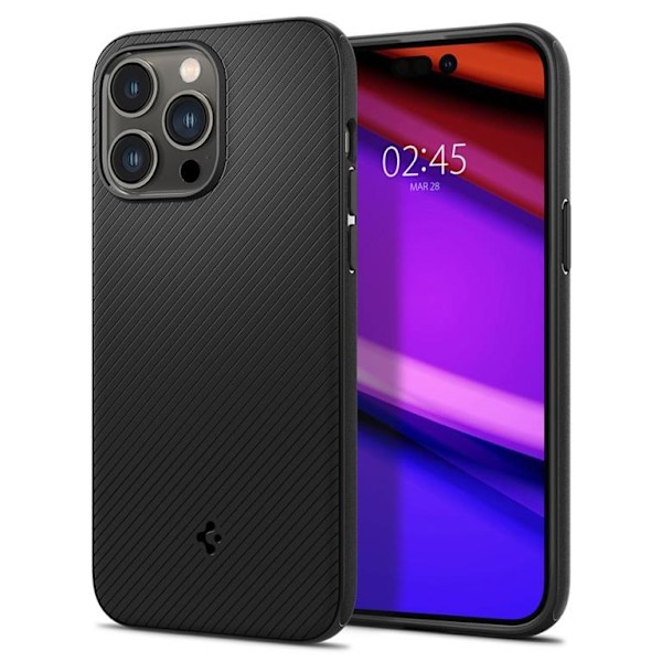 Spigen iPhone 14 Pro Max Skal Mag Armor - Matte Svart