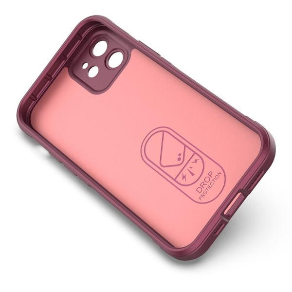 iPhone 11 Skal Shockproof Rugged TPU - Vinröd