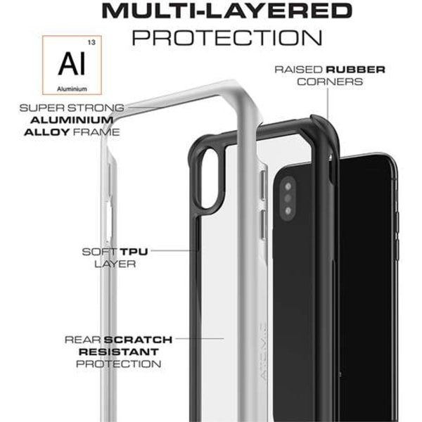 Ghostek Atmoic Slim Skal till Apple iPhone XS Max - Gold