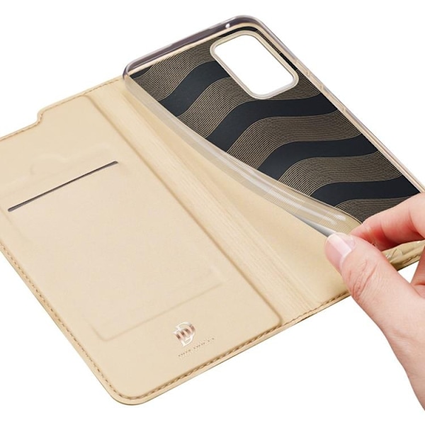 DUX DUCIS Skin Series Plånboksfodral Galaxy A13 4G - Guld