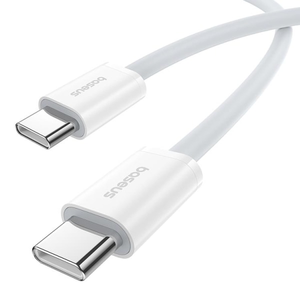Baseus USB-C Superior Series ll 30W 480Mb/s Kabel 2m - Hvid
