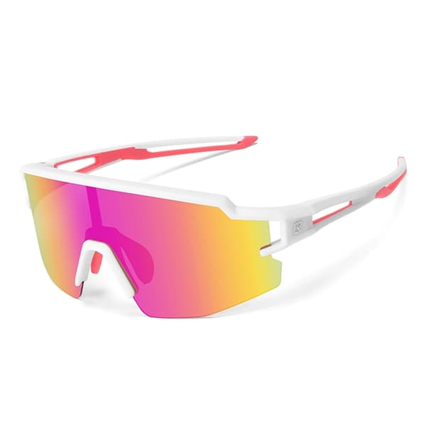 Rockbros Cykelglasögon för Barn Polariserade UV-skydd - Vit/Blå (Vit) Vit