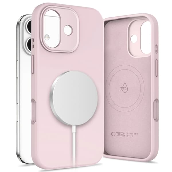 Tech-Protect Telefontaske til iPhone 17 Magsafe Uniq - Lyserød Rosa