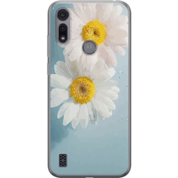 Mobilcover til Motorola Moto E6i med Sommerblomster