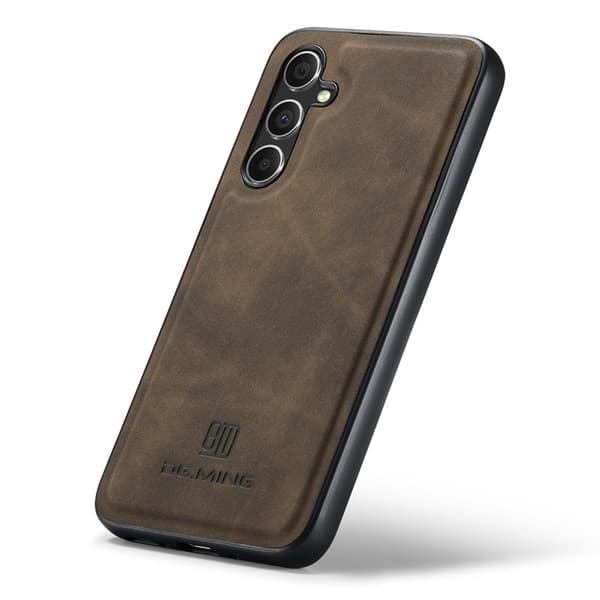 DG.Ming Mobilskal för Samsung Galaxy S26 Konstläder PC + TPU - Kaffe