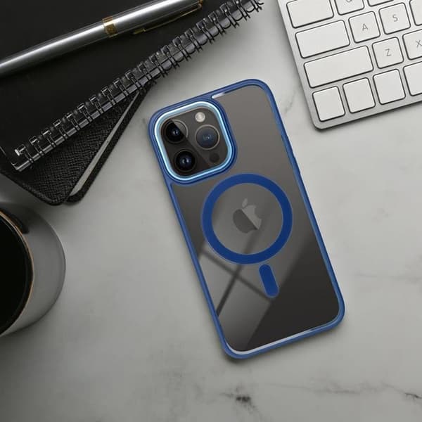 Mobilskal till iPhone 11 Pro Max Magsafe Color Edge - Marinblå Blå