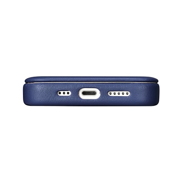 iCarer iPhone 14 Pro Max Plånboksfodral MagSafe CE Äkta Läder