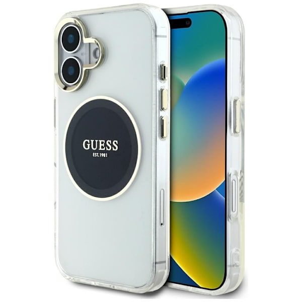 Guess Mobilskal till iPhone 16 MagSafe IML Colored Circle