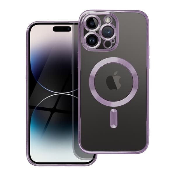Telefontaske til iPhone 16 Pro MagSafe Electro - Lilla Lila
