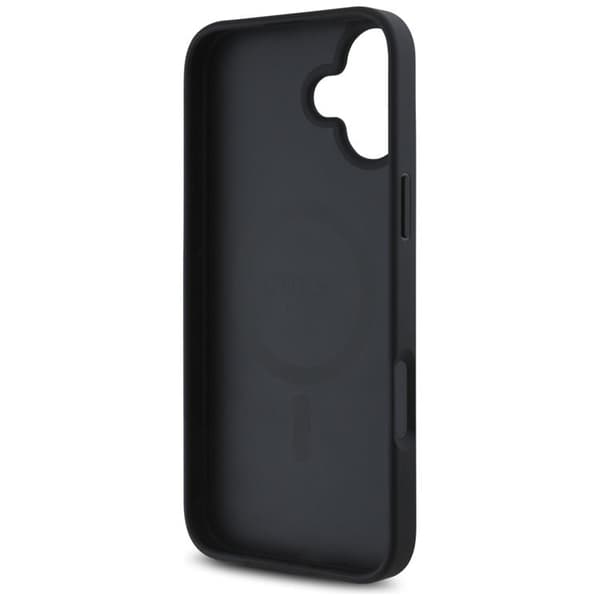 Guess Mobilskal till iPhone 16 MagSafe 4G Circle - Svart Svart