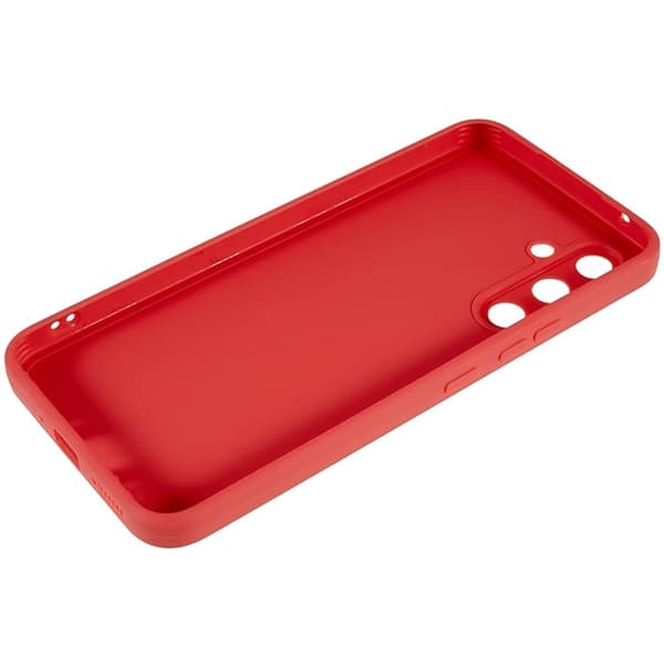 Galaxy A34 5G Mobilskal Straight Edge Design TPU - Rød Röd