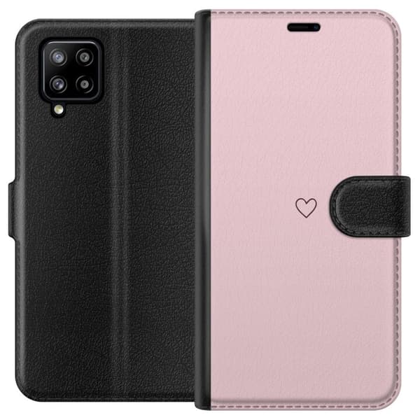 Pung Taske til Samsung Galaxy A42 5G med Lille Hjerte