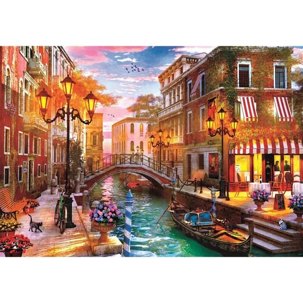 CLEMENTONI Pussel 500 Pcs CB High Quality Collection Sunset Over Venice