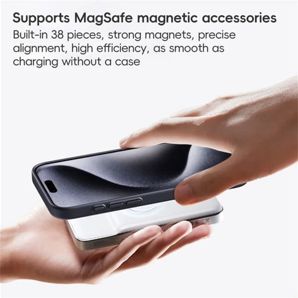 Mobilskal till iPhone 16 Pro Max Magsafe Aramid Fiber - Grå Grå