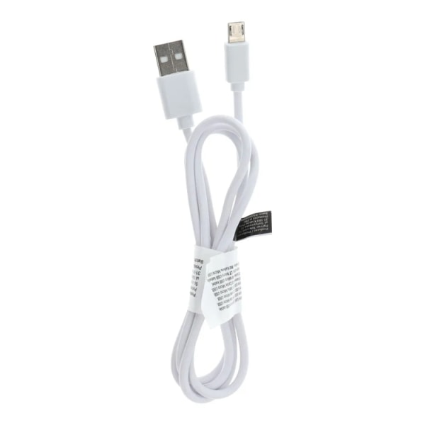 USB-mikro-USB-kaapeli (1 m) kärki 8 mm - valkoinen
