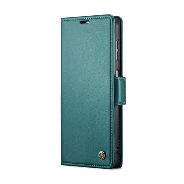 CASEME Plånboksfodral Konstläder för Samsung Galaxy A16 5G - Grön