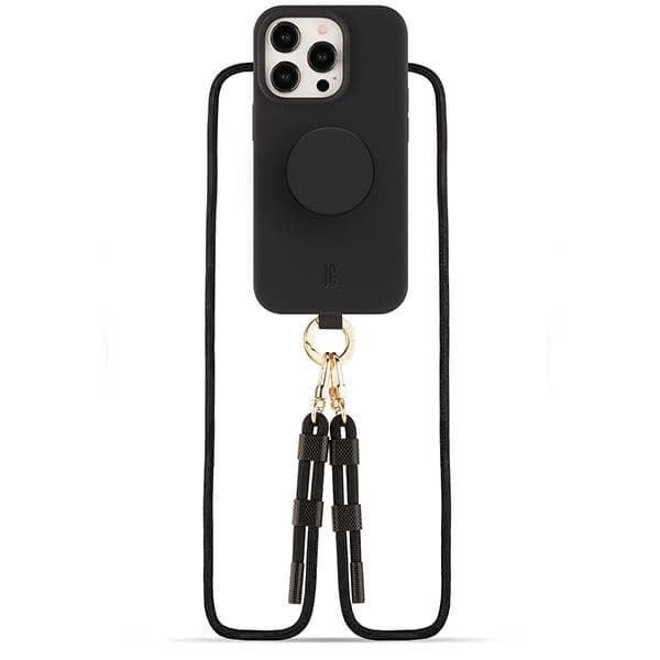 Just Elegance Mobilskal till iPhone 15 Pro 3in1 PopGrip - Svart