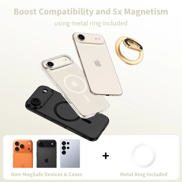 Tech-Protect Magsafe Mobil Magnetisk Ringhållare LAMANO Guld