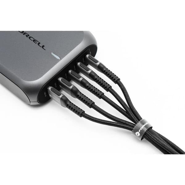 Forcell USB-C till USB-C kabel 240W 3m QC4.0 PD 5A Cafule - Svart Black
