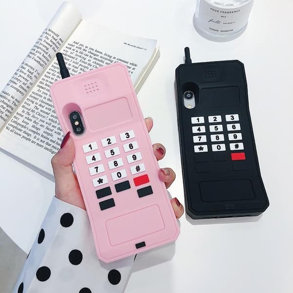 Retro Skal iPhone 11 - Svart Black