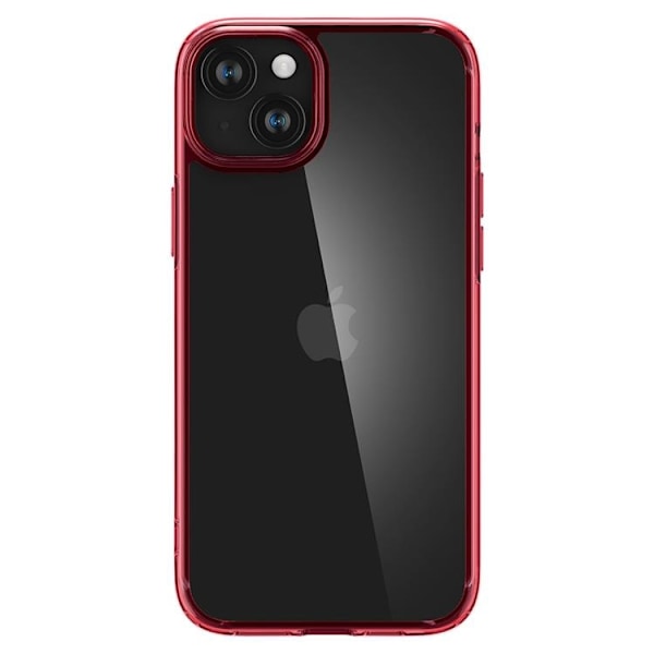 Spigen iPhone 15 Mobilskal Ultra Hybrid - Röd