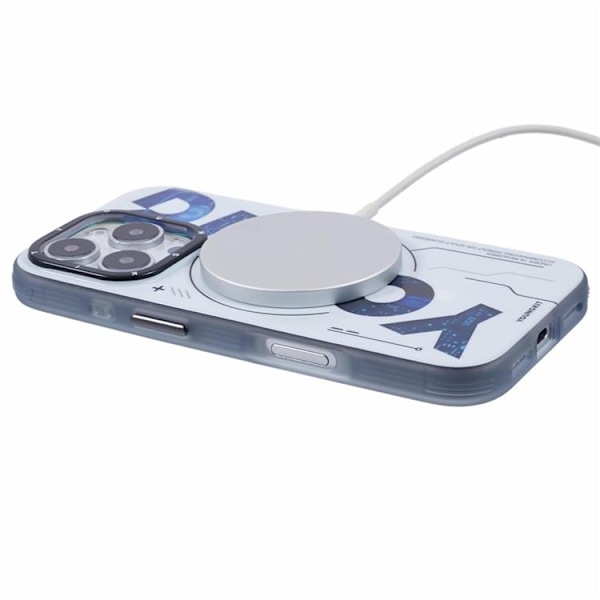 YOUNGKIT Mobilskal till iPhone 16 Pro MagSafe Anti Scratch - Silver Silver