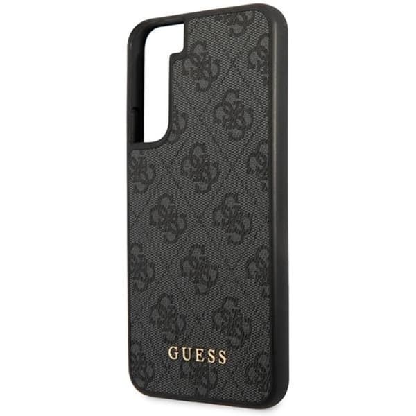 Guess Galaxy S23 Skal 4G Metal Gold Logo - Harmaa Grå
