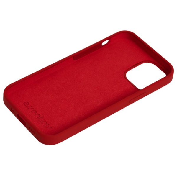 Essentials iPhone 13 Mini Mobiltaske Silikone - Rød