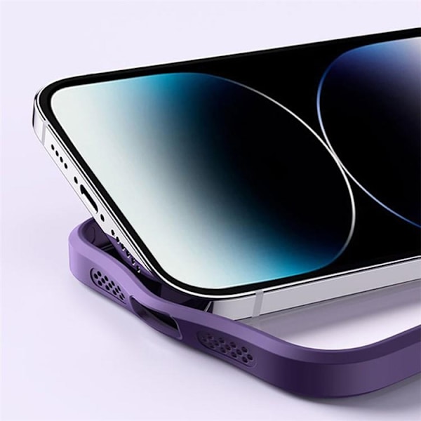 iPhone 15 Pro Max Mobilskal Magsafe Kickstand - Lila