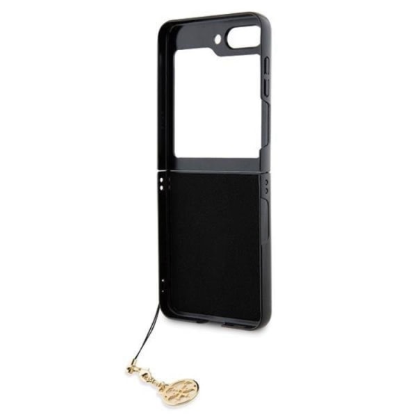Guess Galaxy Z Flip 5 Mobilcover 4G Charms Collection - Brun