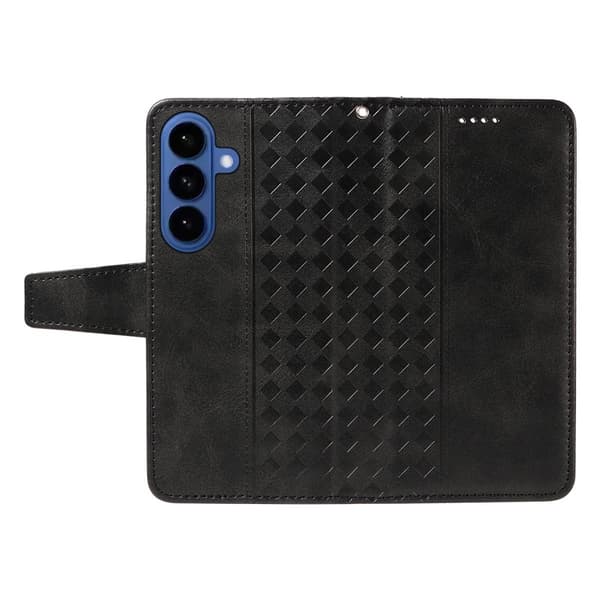 Samsung Galaxy S26 / S26 Pro Plånboksfodral Konstläder Ställ - Svart