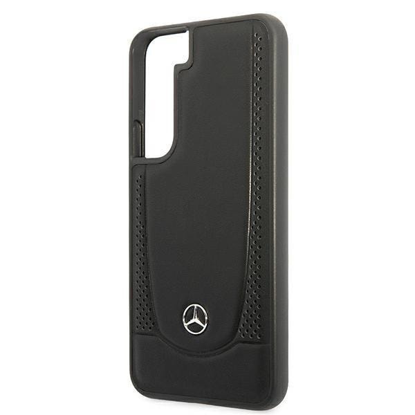 Mercedes Läder Urban Line Skal Galaxy S22 Plus - Svart Svart