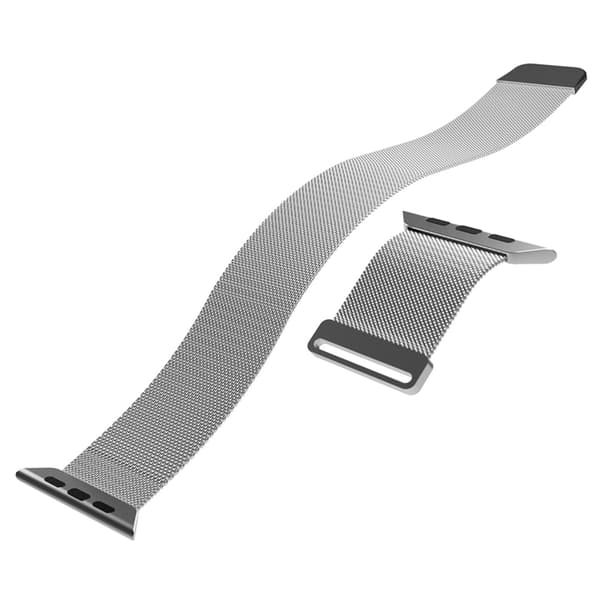 Puro Apple Watch (38/40/41mm) Armbånd Rustfrit Stål - Sølv Silver