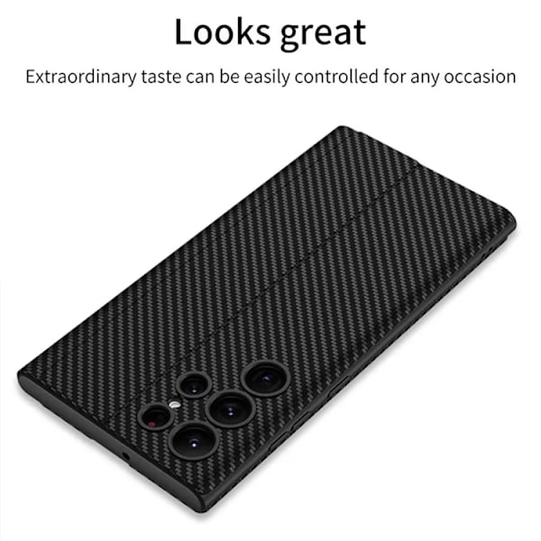GKK Galaxy S23 Ultra Mobilfodral Magnetic PU-Läder - Röd