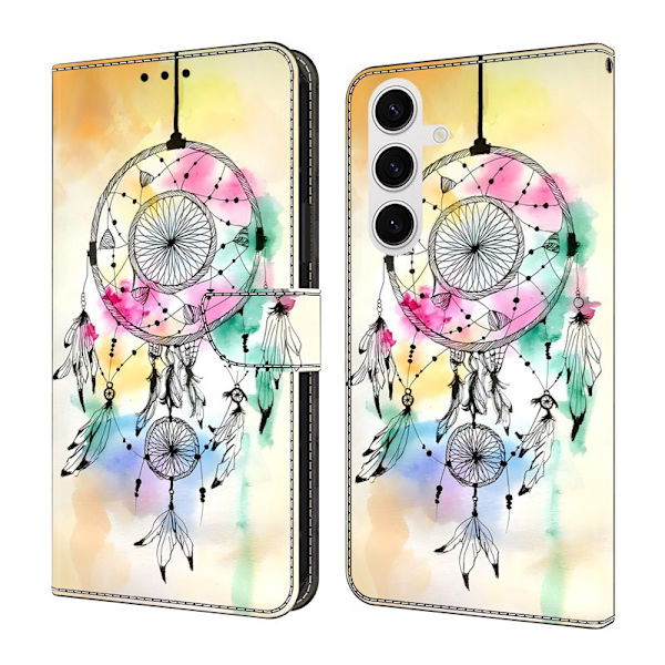 Plånboksfodral för Samsung Galaxy S26 Plus Fällbart Ställ Konstläder Drömfångare