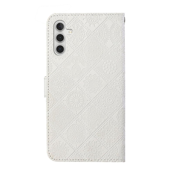 Plånboksfodral för Samsung Galaxy S26 Plus Konstläder - Vit