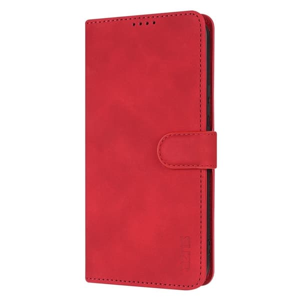 AZNS Xiaomi 17 Pro Plånboksfodral Konstläder - Röd