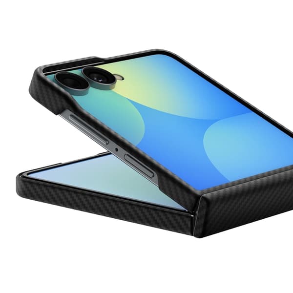 Spigen Mobilskal För Galaxy Z Flip 8 MagSafe Airskin Aramid - Svart