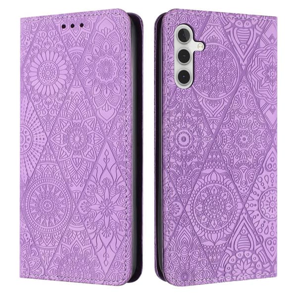 Plånboksfodral för Samsung Galaxy S26 Plus Konstläder Ställ - Lila