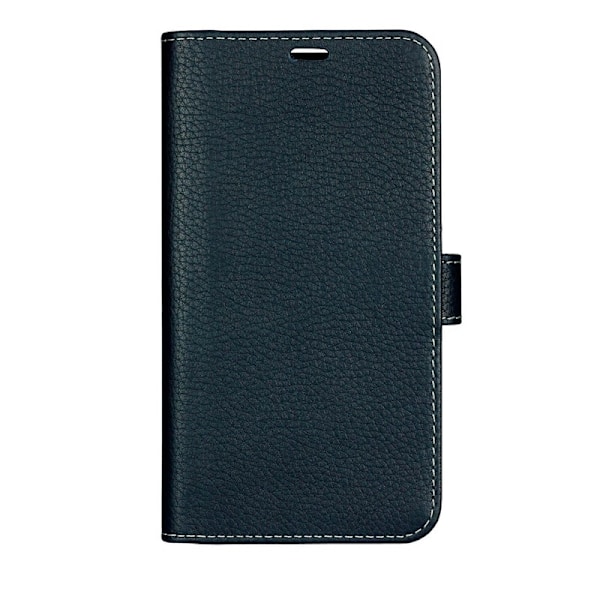 Onsala Collection äkta läder Plånboksfodral iPhone XS / X - Marinblå Blå