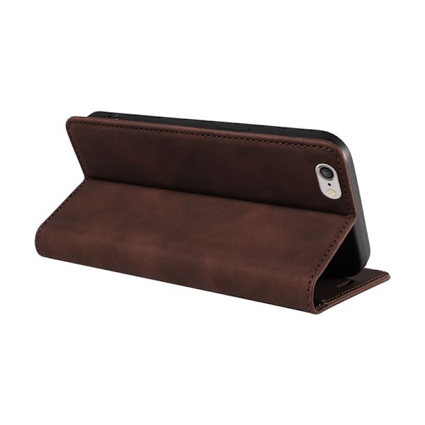 BETOPNICE 003 iPhone 6 Plus/7 Plus/8 Plus Plånboksfodral TPU+PU - Brun