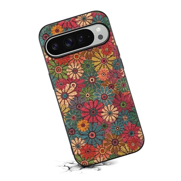 Mobilskal till Google Pixel 10 Pro XL Flower Print - Vår/Grön Grön