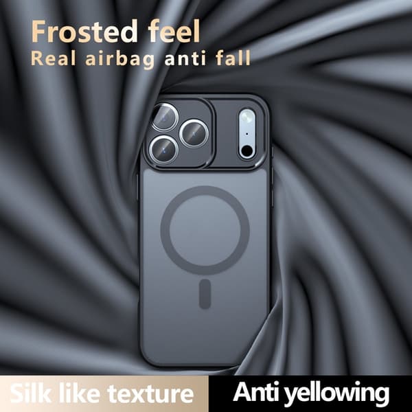 Mobilskal till iPhone 17 Pro Max MagSafe TPU+PC Matte - Svart Svart