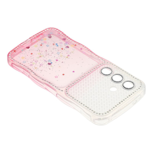 Mobilskal för Samsung Galaxy S26 Plus Glitter TPU - Gradient Rosa